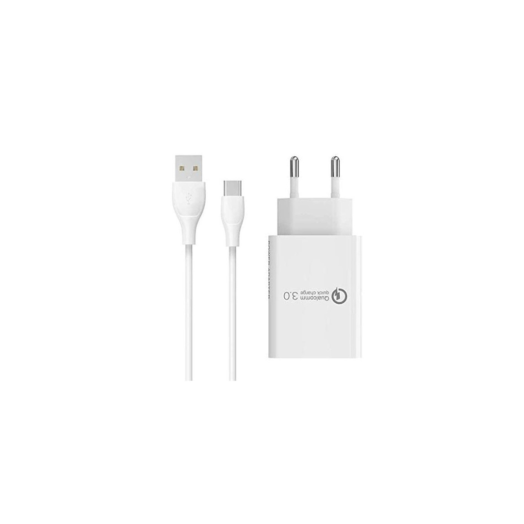 Cargador tipo C ultra rápido 3A 30W