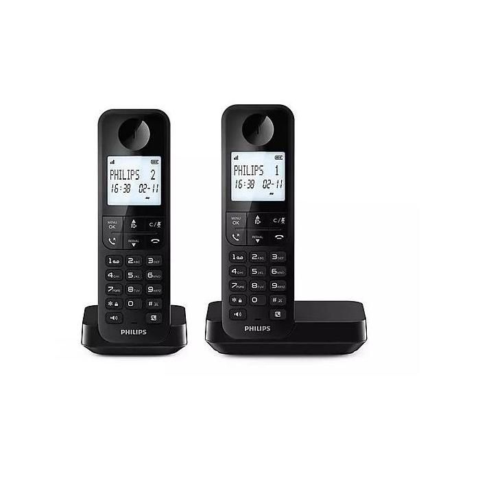 Teléfono fijo inalámbrico duo