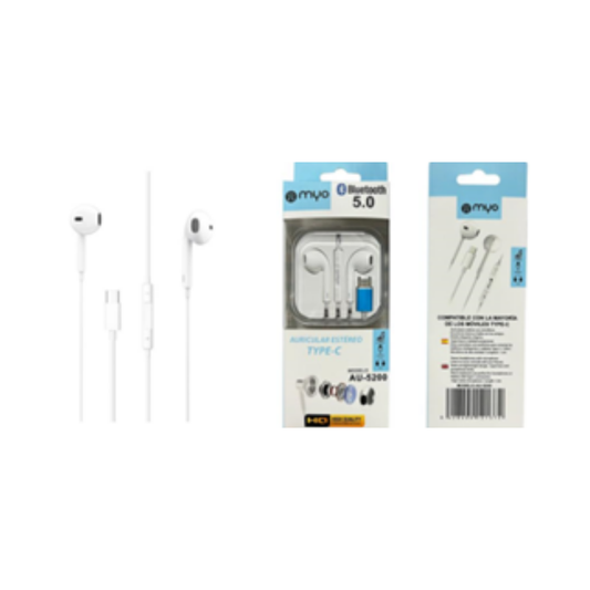 Auriculares tipo C