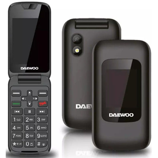 Teléfono móvil senior doble pantalla 2.8+1,77"