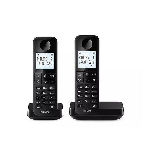 Teléfono fijo inalámbrico duo